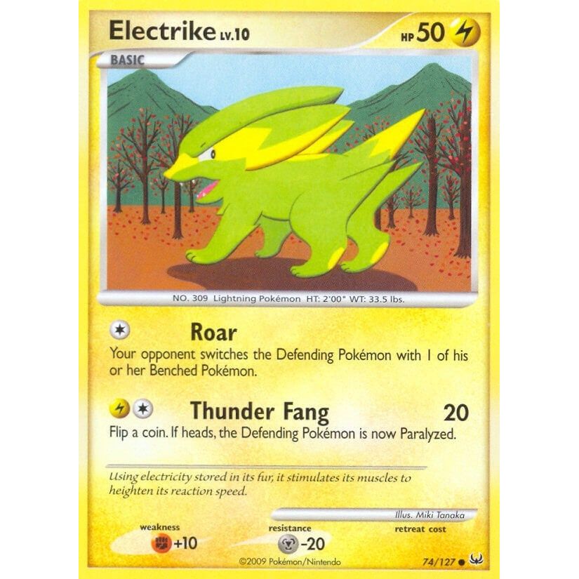 Image for Electrike (74/127) (PL) - Pokemon