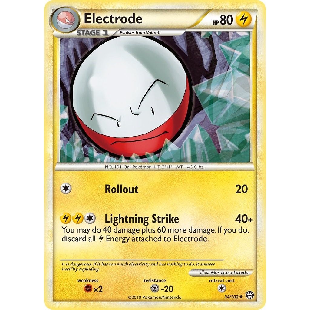 Image for Electrode (34/102) (TM) - Pokemon