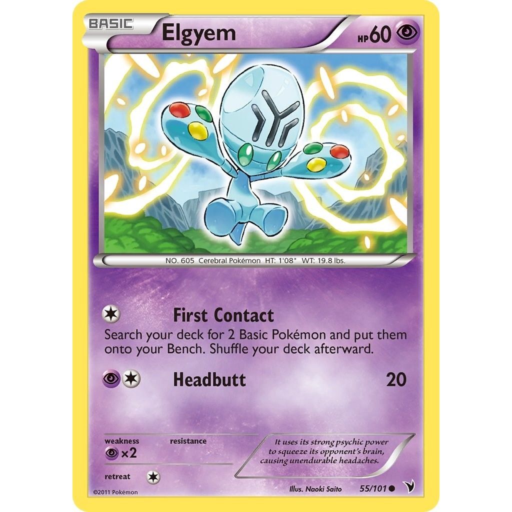 Image for Elgyem (55) (55/101) (NVI) - Pokemon