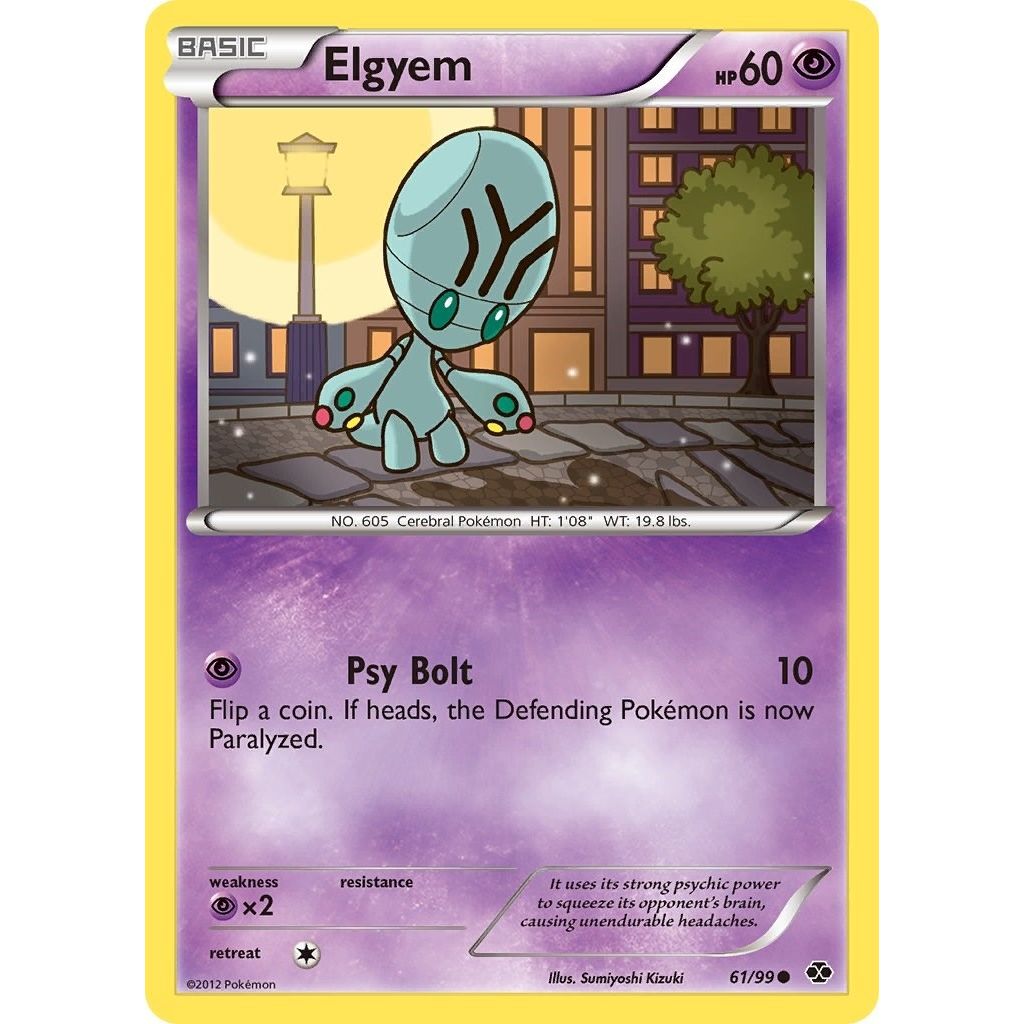 Image for Elgyem (61/99) (NXD) - Pokemon