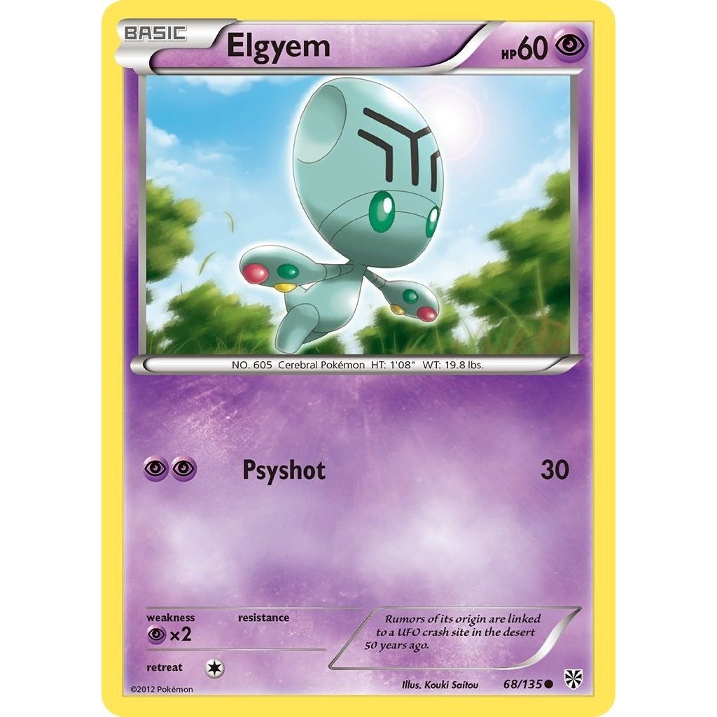 Image for Elgyem (68) (68/135) (PLS) - Pokemon