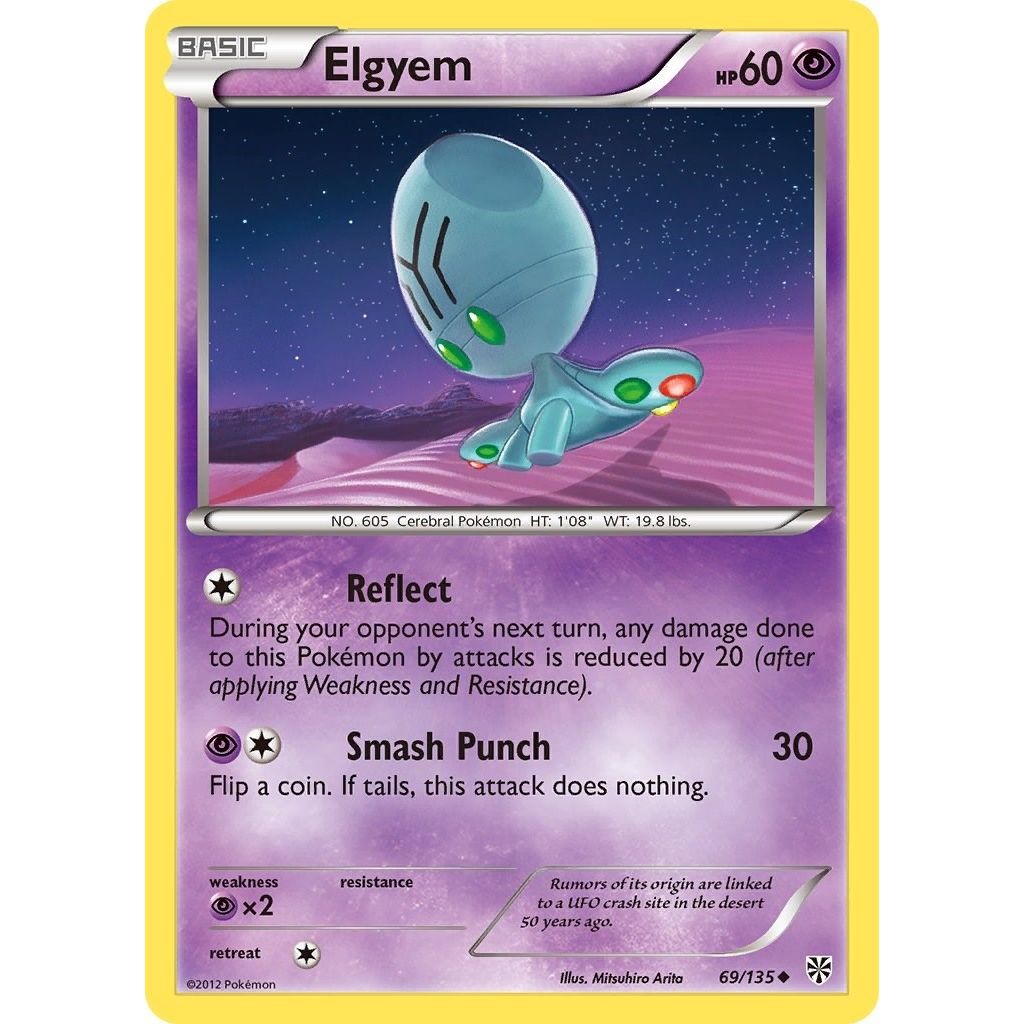Image for Elgyem (69) (69/135) (PLS) - Pokemon