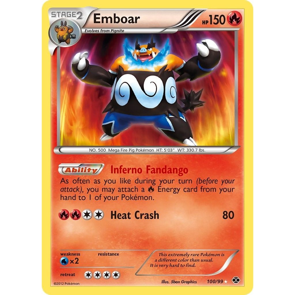 Image for Emboar (100/99) (NXD) - Pokemon