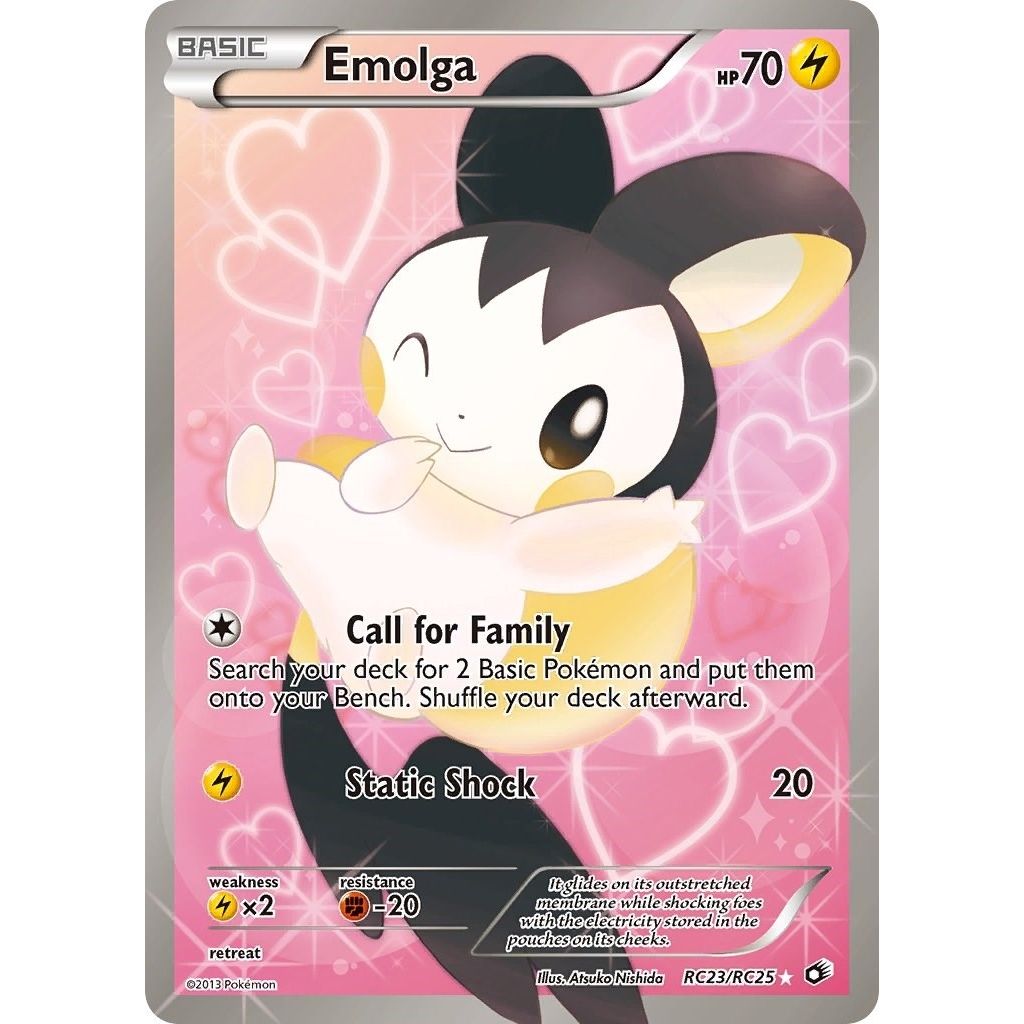 Image for Emolga (Full Art) (RC23/RC25) (LTR) - Pokemon