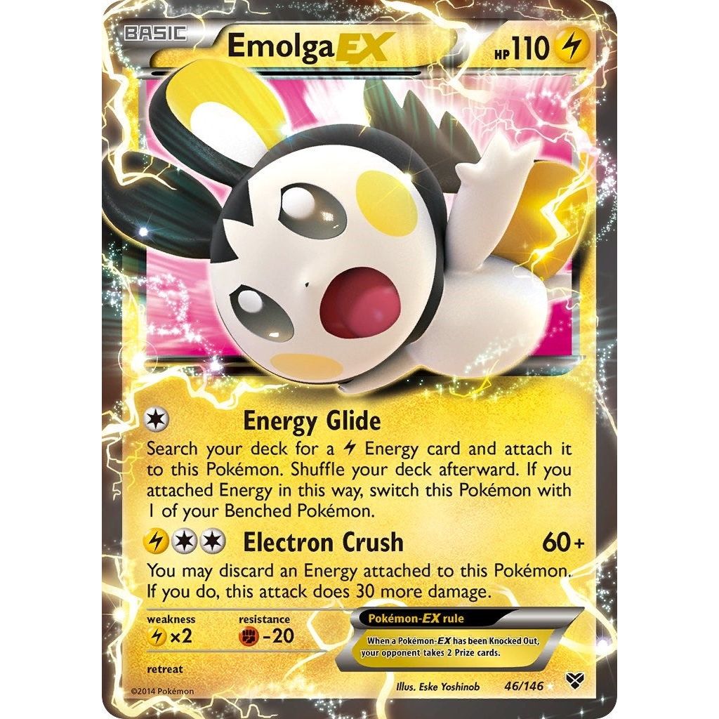 Image for Emolga EX (46/146) (XY) - Pokemon