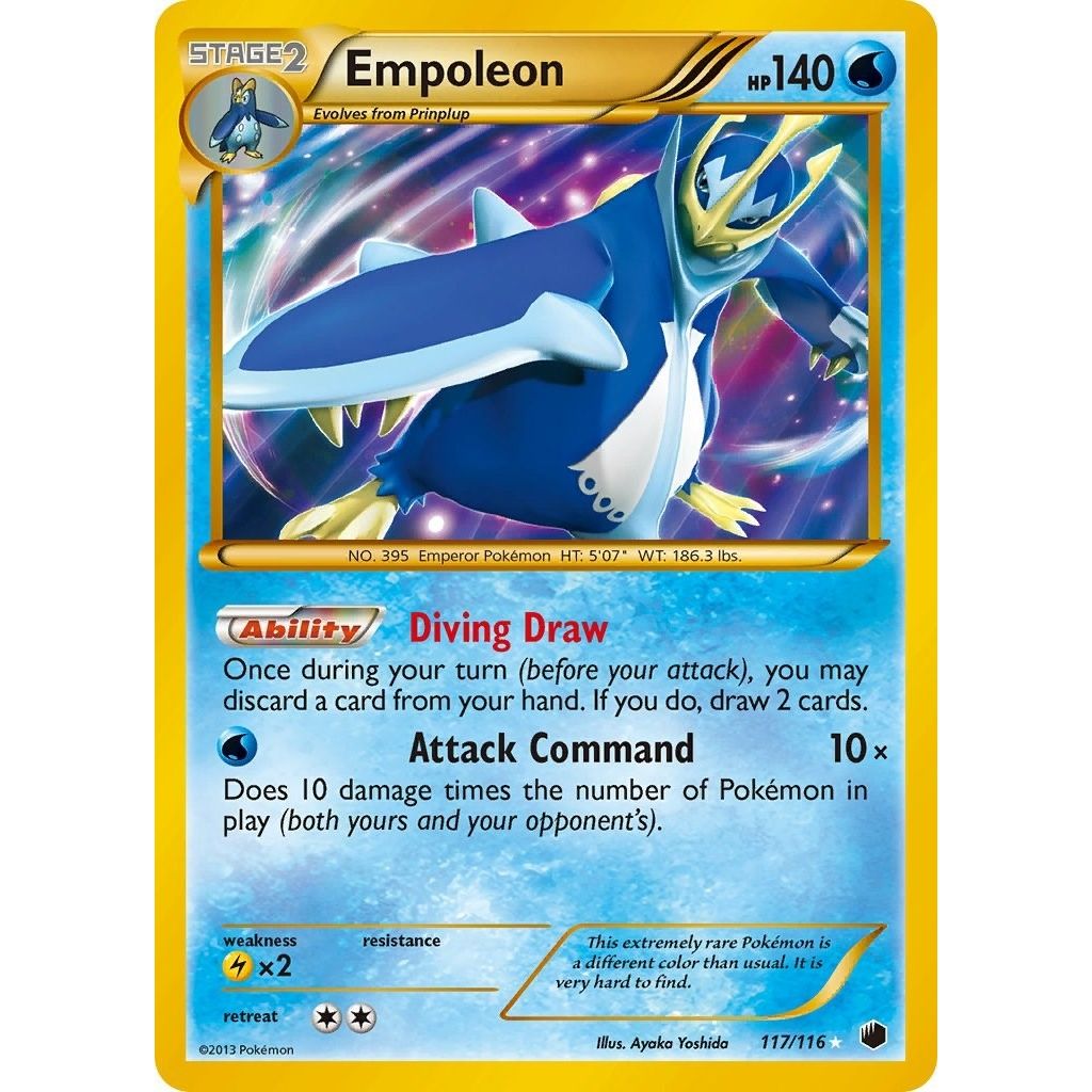 Image for Empoleon (117 Secret Rare) (117/116) (PLF) - Pokemon