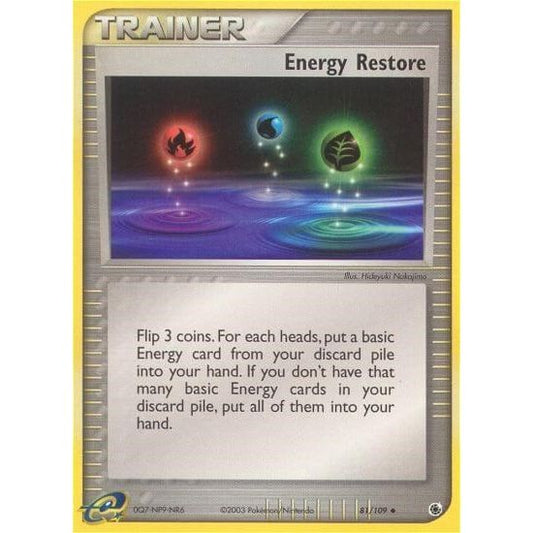 Image for Energy Restore (81/109) (RS) - Pokemon