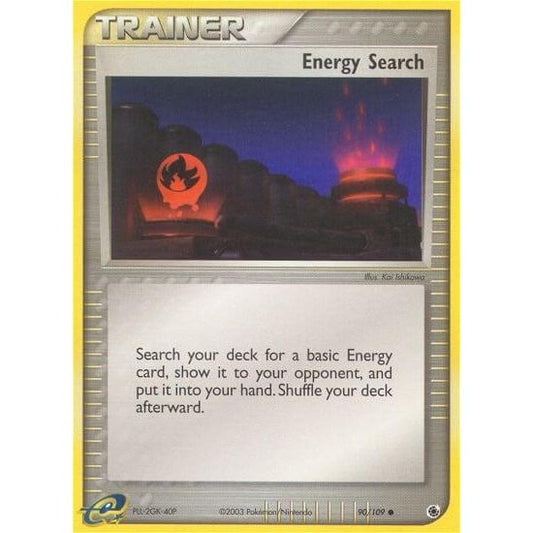 Image for Energy Search (90/109) (RS) - Pokemon