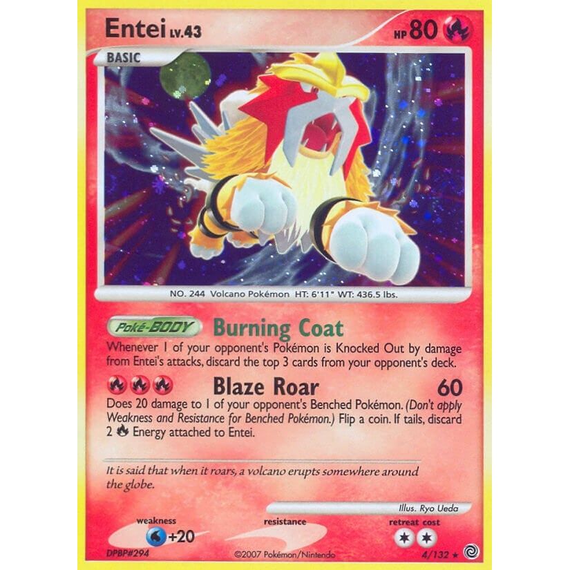 Image for Entei (4/132) (SW) - Pokemon
