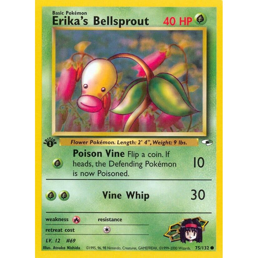 Image for Erika's Bellsprout (75) (075/132) (G1) - Pokemon