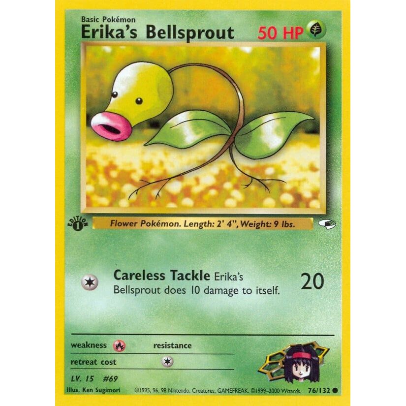 Image for Erika's Bellsprout (76) (076/132) (G1) - Pokemon