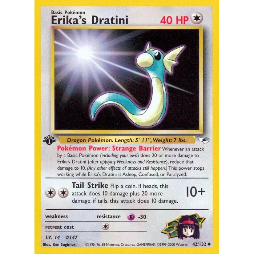 Image for Erika's Dratini (042/132) (G1) - Pokemon