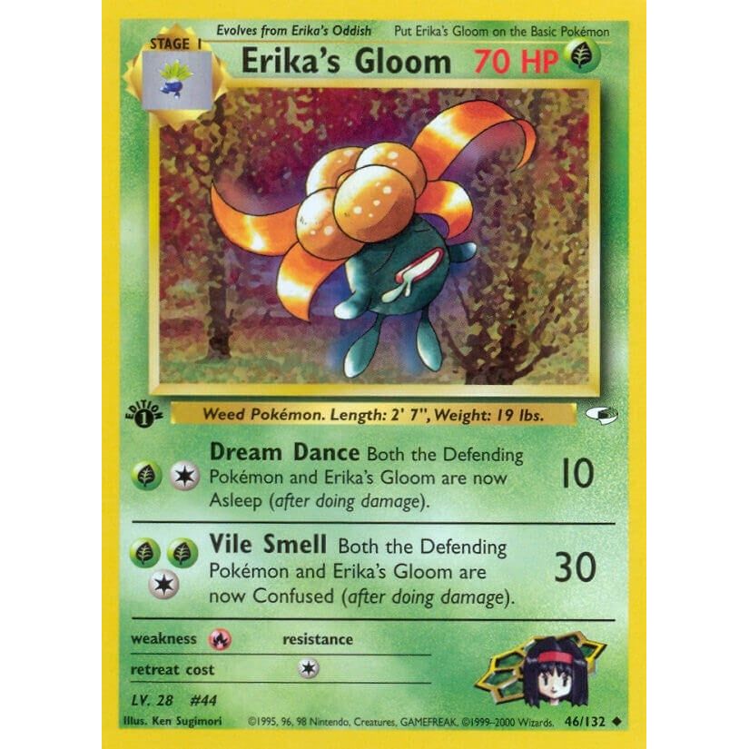 Image for Erika's Gloom (46) (046/132) (G1) - Pokemon