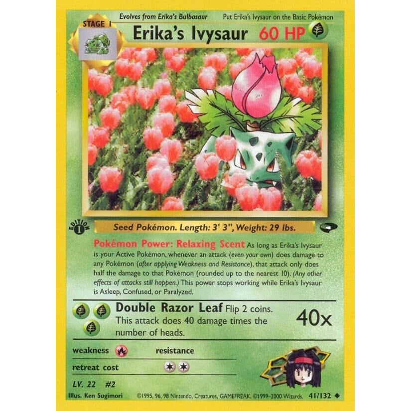Image for Erika's Ivysaur (041/132) (G2) - Pokemon
