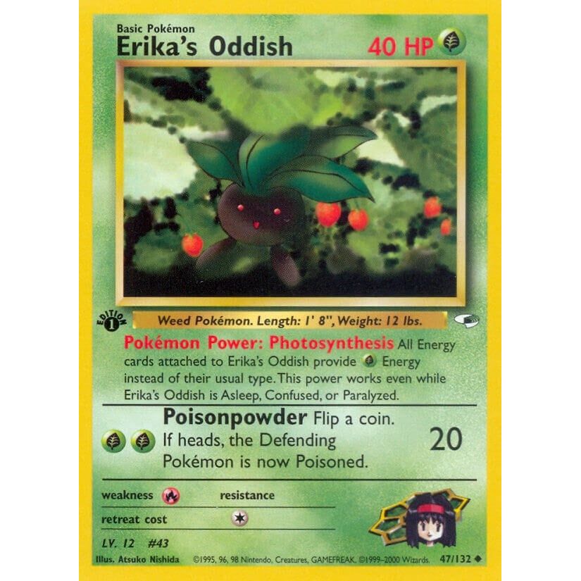 Image for Erika's Oddish (47) (047/132) (G1) - Pokemon