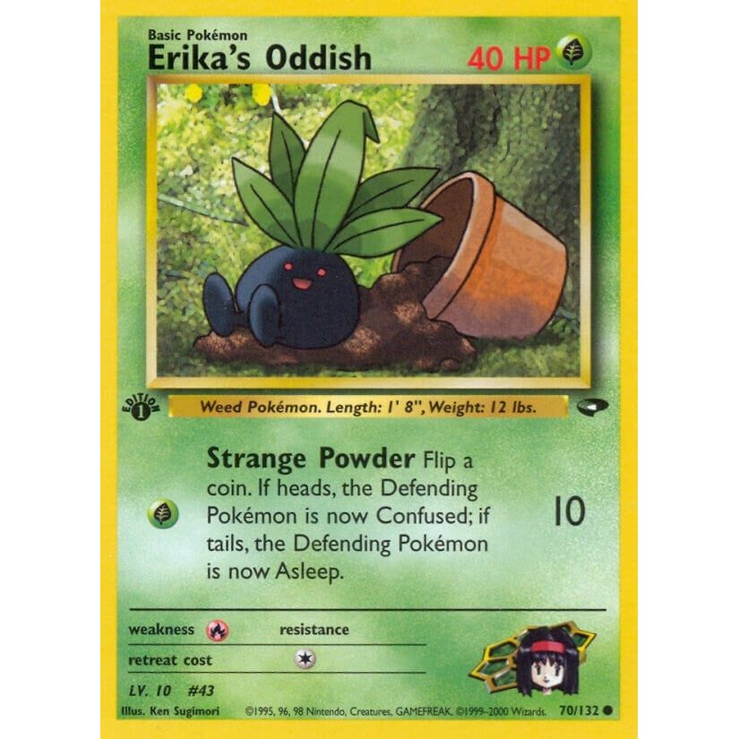 Image for Erika's Oddish (070/132) (G2) - Pokemon