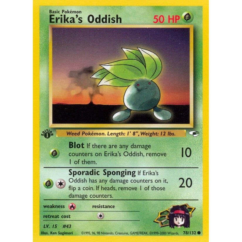 Image for Erika's Oddish (78) (078/132) (G1) - Pokemon