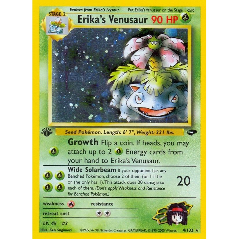 Image for Erika's Venusaur (004/132) (G2) - Pokemon