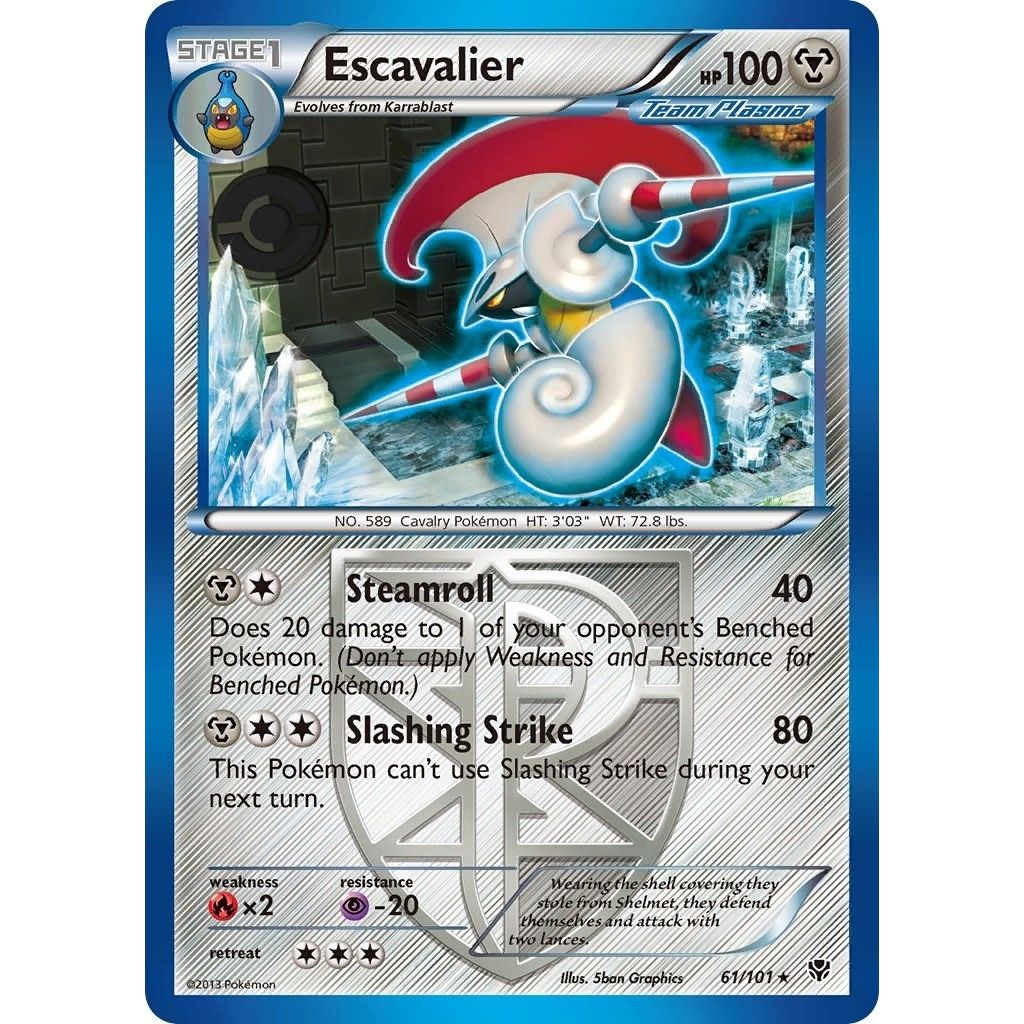 Image for Escavalier (Team Plasma) (61/101) (PLB) - Pokemon