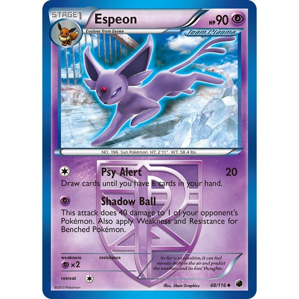 Image for Espeon (Team Plasma) (48/116) (PLF) - Pokemon