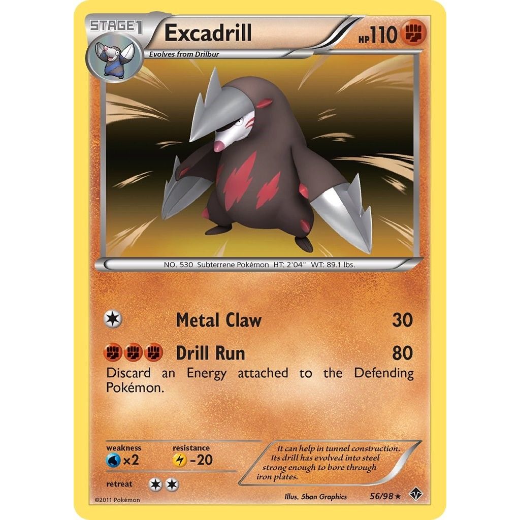 Image for Excadrill (56) (56/98) (EPO) - Pokemon