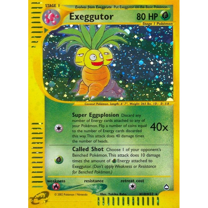 Image for Exeggutor (H10) (H10/H32) (AQ) - Pokemon