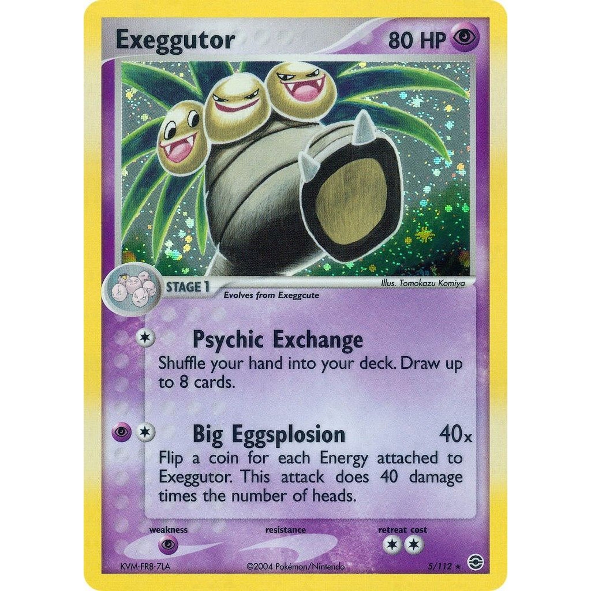 Image for Exeggutor (5/112) (RG) - Pokemon