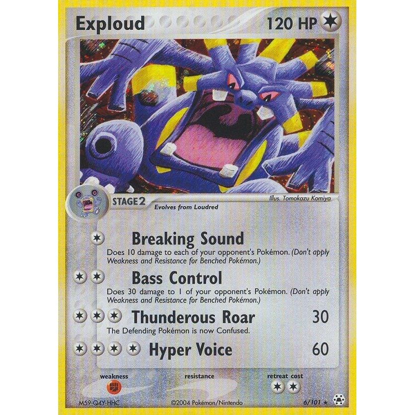 Image for Exploud (6/101) (HL) - Pokemon