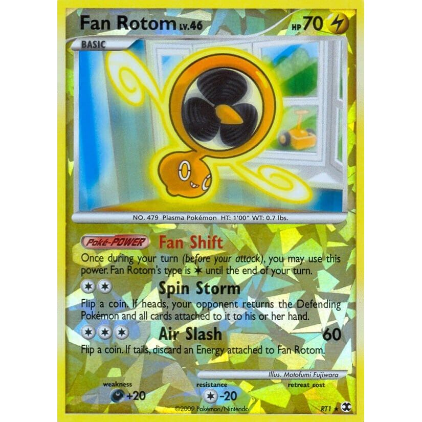 Image for Fan Rotom (RT1) (RR) - Pokemon