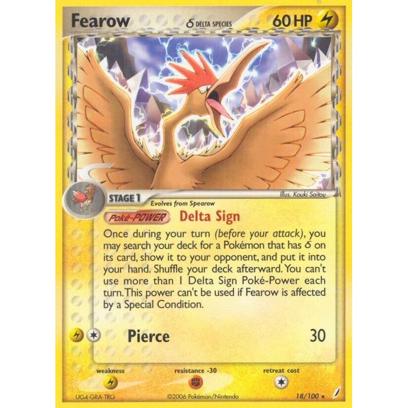 Image for Fearow (Delta Species) (18/100) (CG) - Pokemon