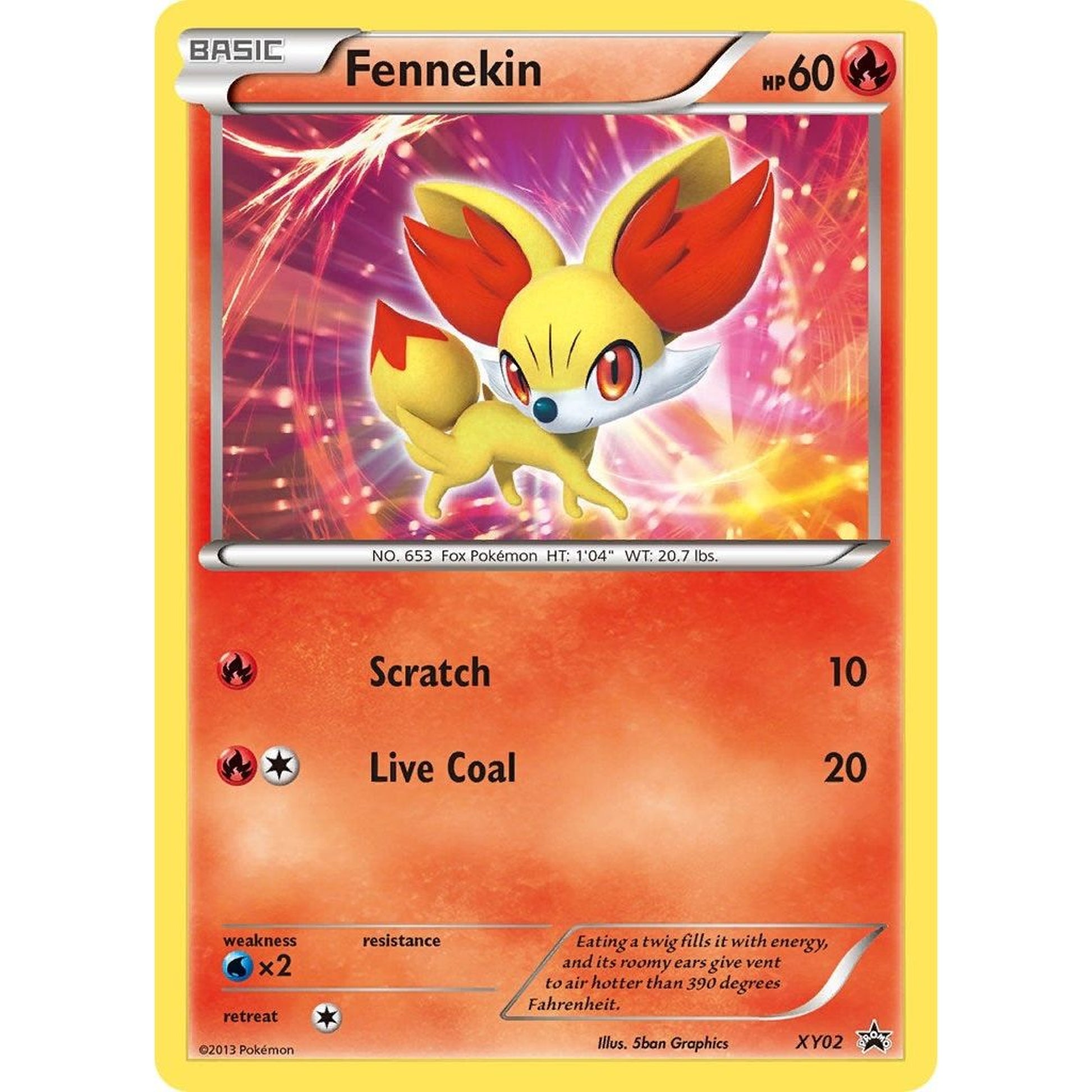Image for Fennekin (XY02) (PR) - Pokemon