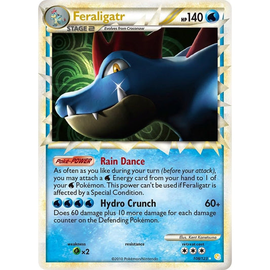 Image for Feraligatr (Prime) (108/123) (HS) - Pokemon
