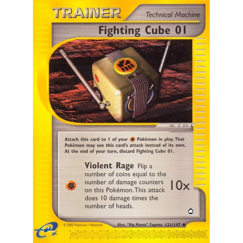 Image for Fighting Cube 01 (121/147) (AQ) - Pokemon