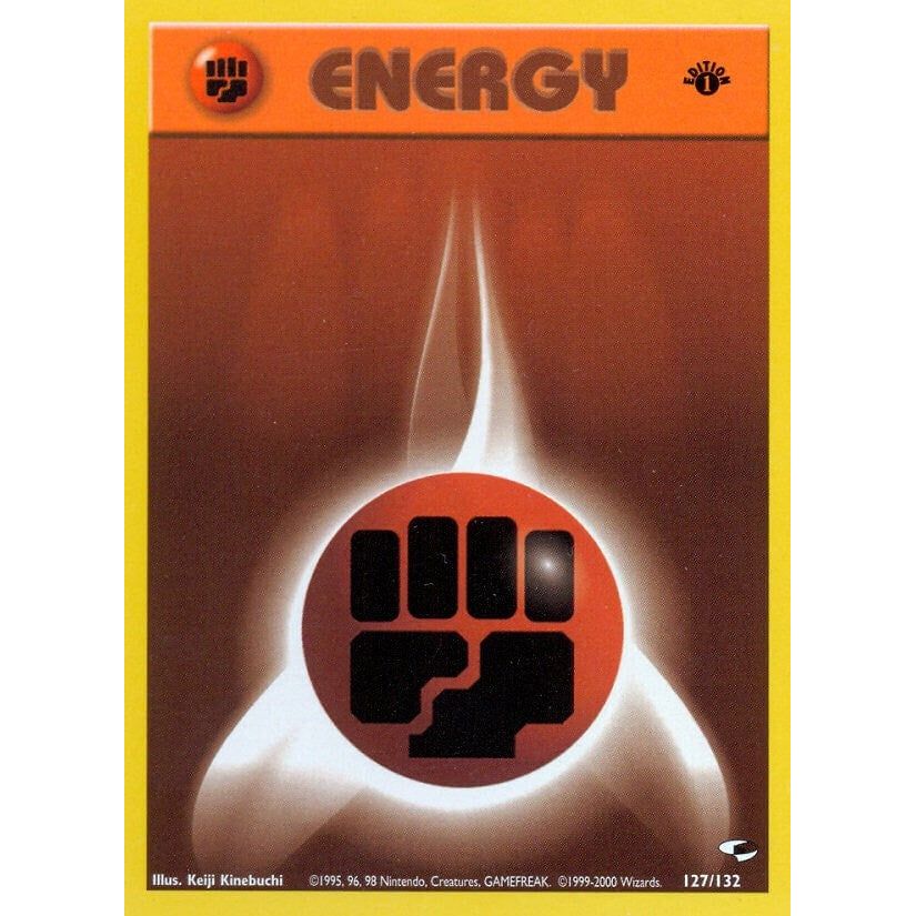 Image for Fighting Energy (127/132) (G1) - Pokemon