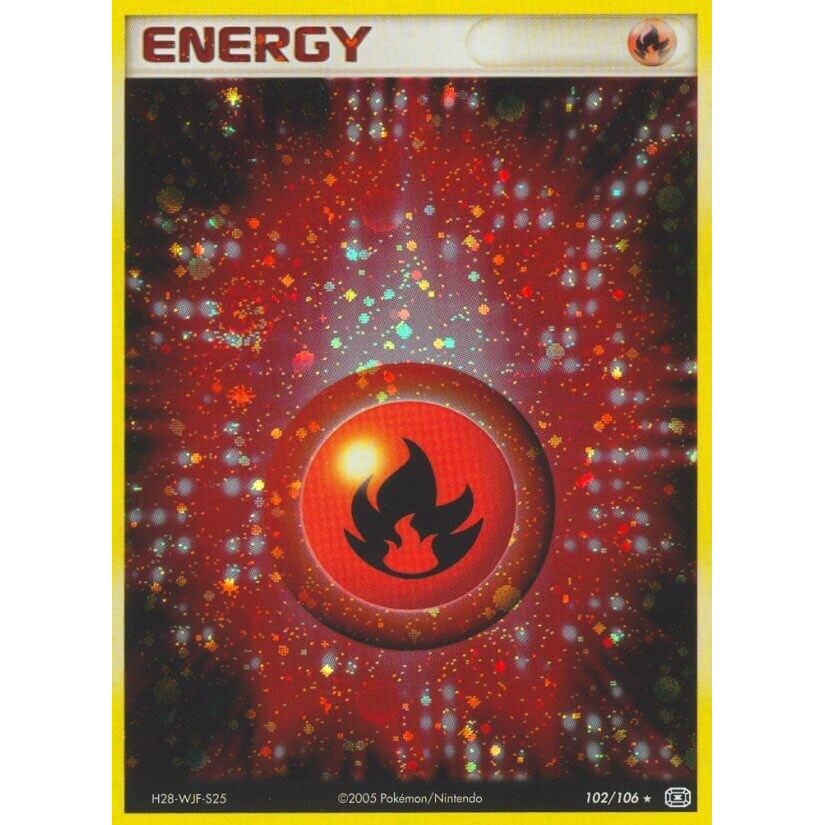 Image for Fire Energy (102/106) (EM) - Pokemon