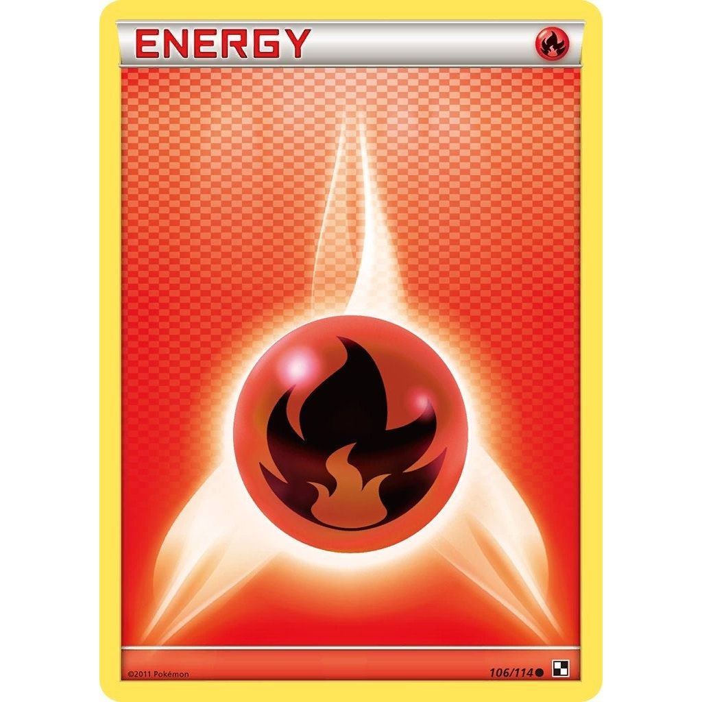 Image for Fire Energy (106/114) (BLW) - Pokemon