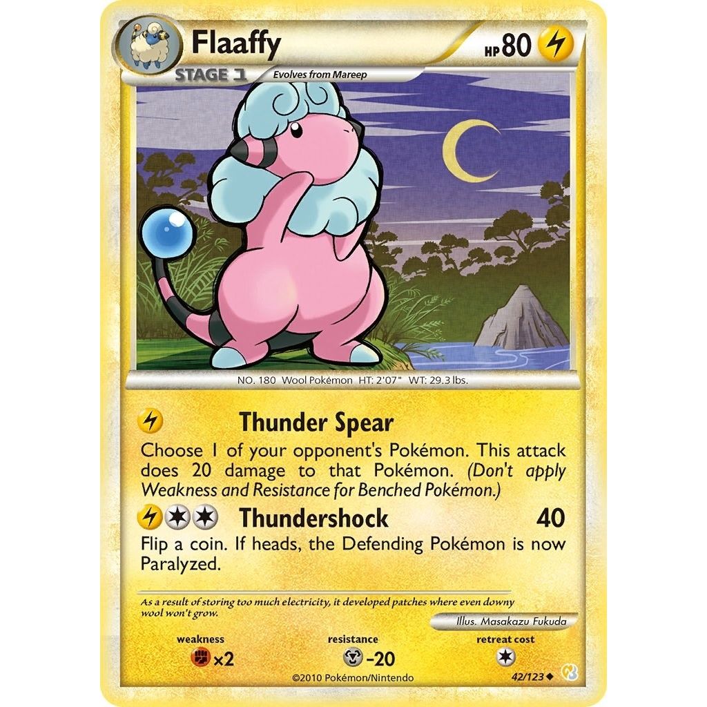 Image for Flaaffy (42/123) (HS) - Pokemon