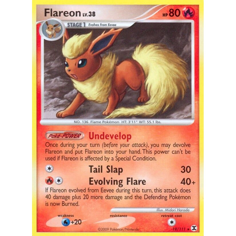 Image for Flareon (19/111) (RR) - Pokemon