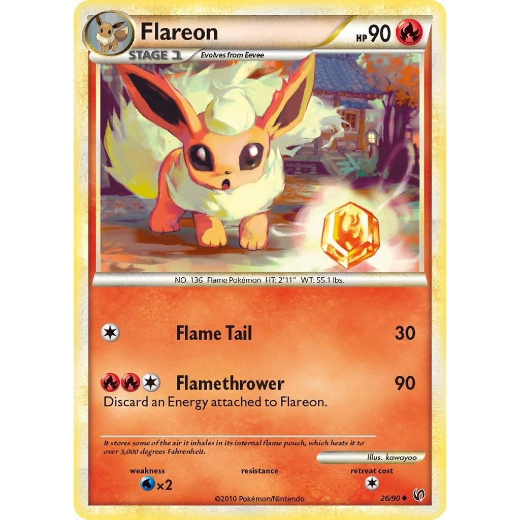 Image for Flareon (26/90) (UD) - Pokemon