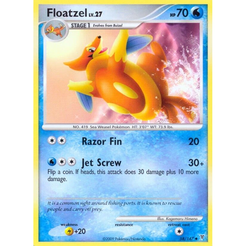 Image for Floatzel (58) (SV) - Pokemon