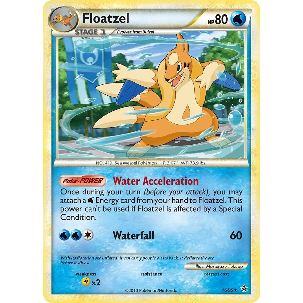 Image for Floatzel (16/95) (UL) - Pokemon