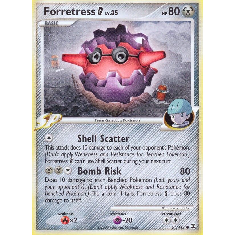 Image for Forretress G (61/111) (RR) - Pokemon