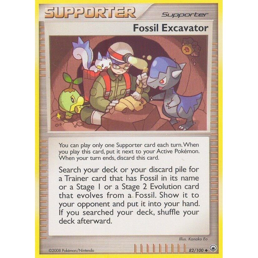 Image for Fossil Excavator (82/100) (MD) - Pokemon