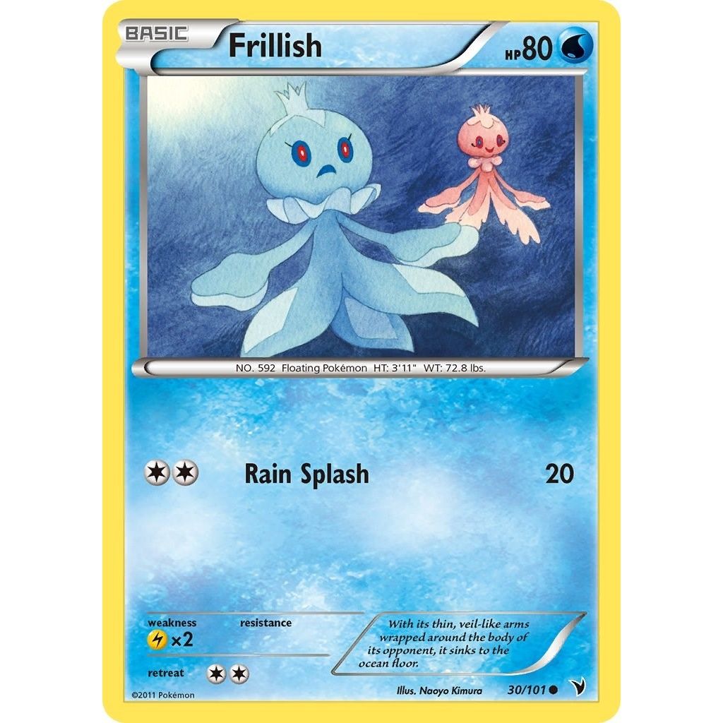 Image for Frillish (30/101) (NVI) - Pokemon
