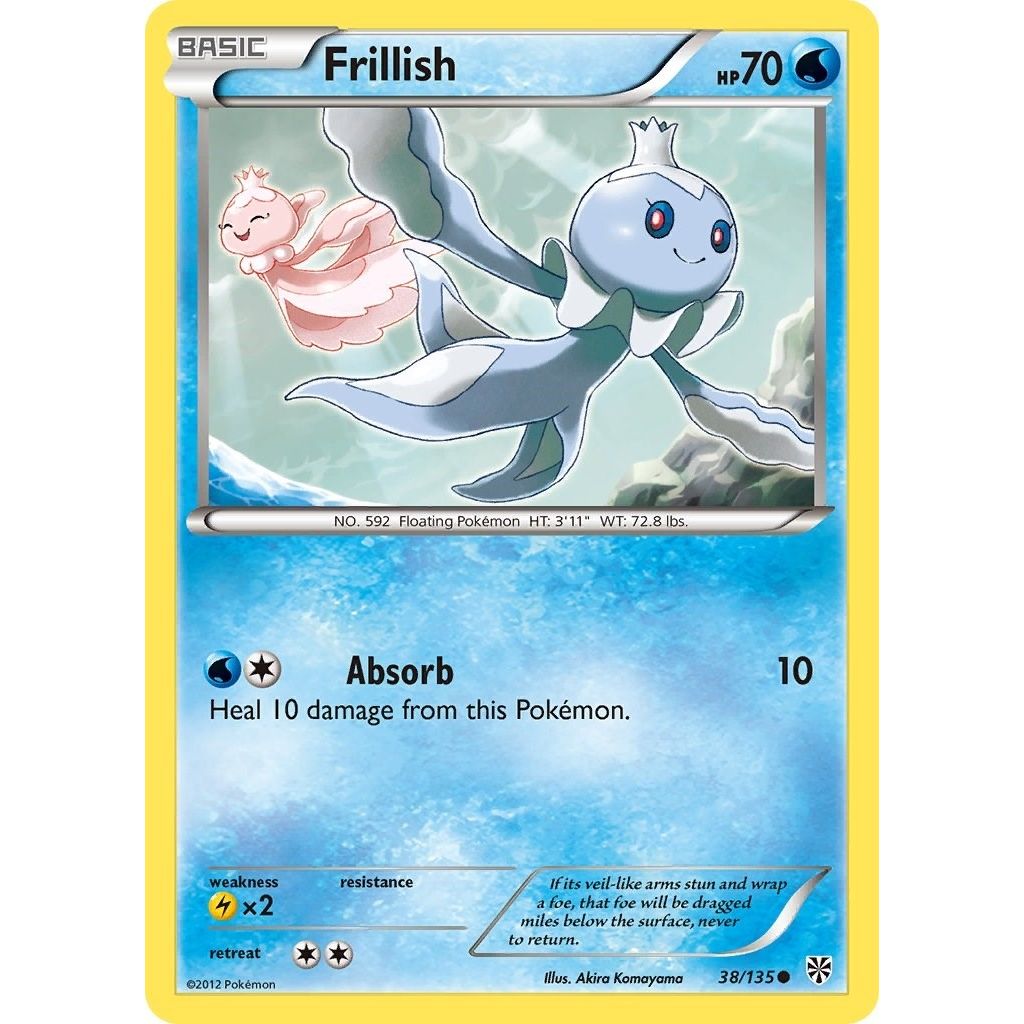 Image for Frillish (38/135) (PLS) - Pokemon