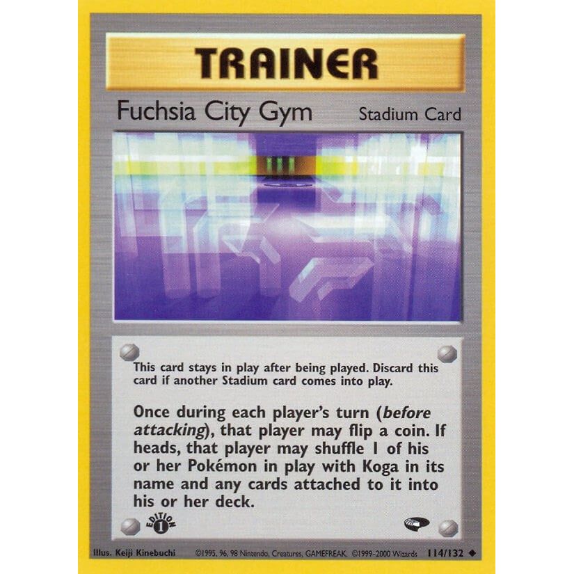 Image for Fuchsia City Gym (114/132) (G2) - Pokemon