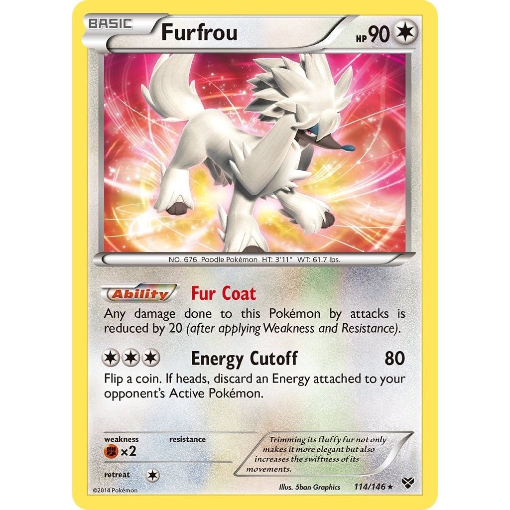 Image for Furfrou (114/146) (XY) - Pokemon