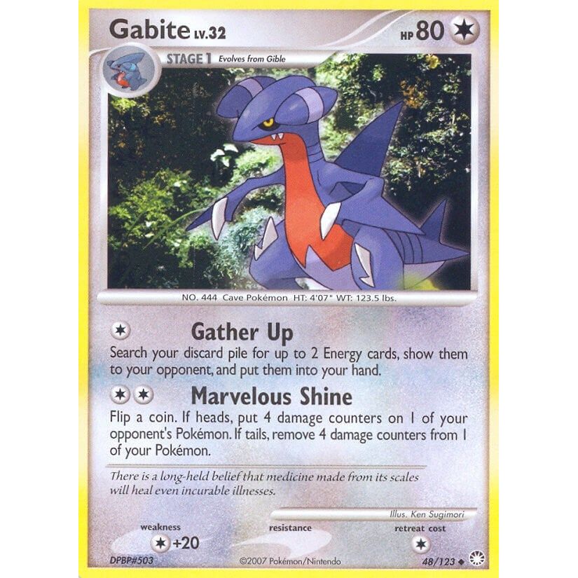 Image for Gabite (48/123) (MT) - Pokemon