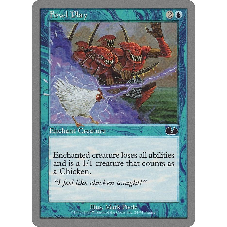 Image for Fowl Play (24) (UGL) - Magic: The Gathering