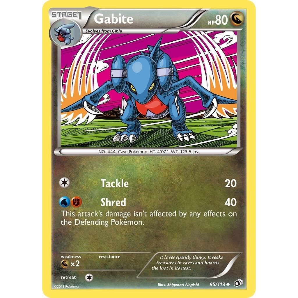 Image for Gabite (95/113) (LTR) - Pokemon